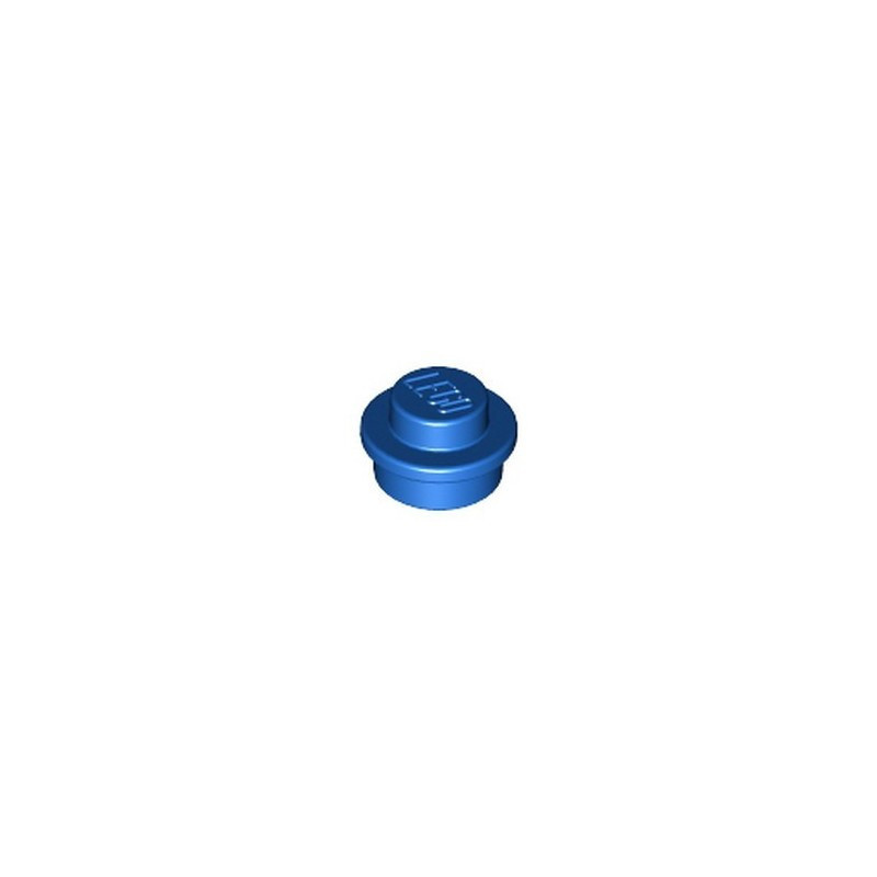 LEGO 614126 PLATE 1X1 ROND - BLEU